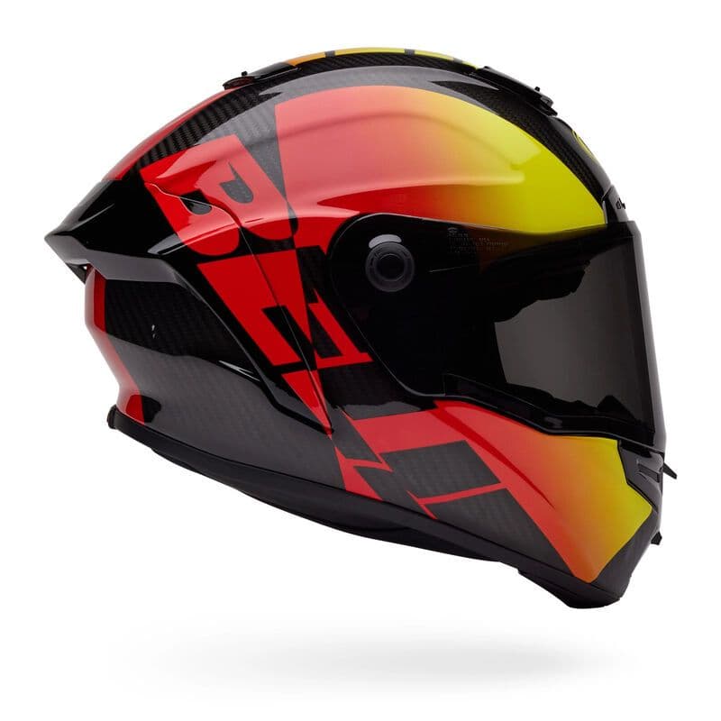 Bell Race Star DLX Flex - Offset Gloss Black/Red