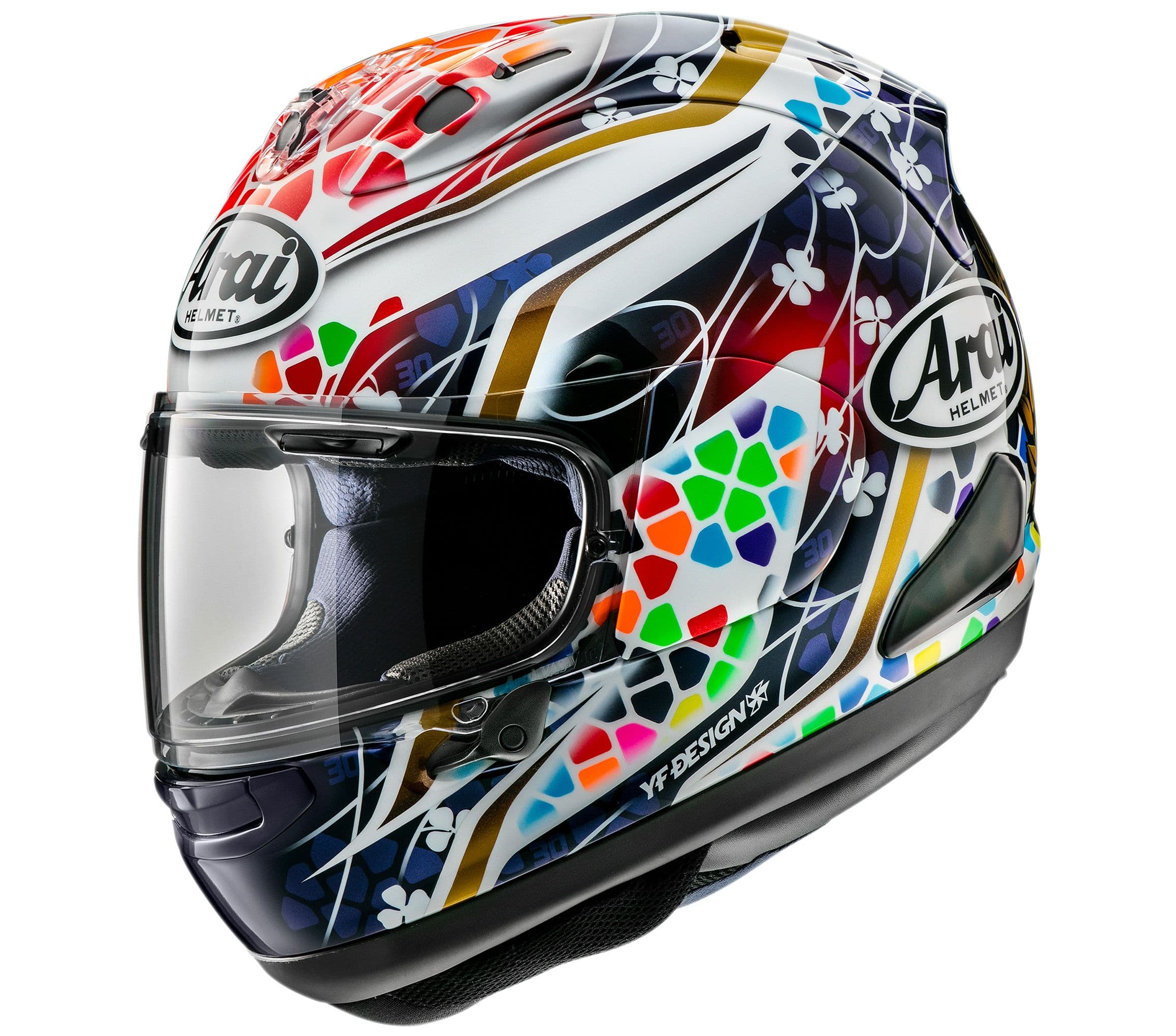Arai Corsair-X Nakagami 3 Helmet XX-Large for Racers Racing Scene Ventilated Cooling Light Weight