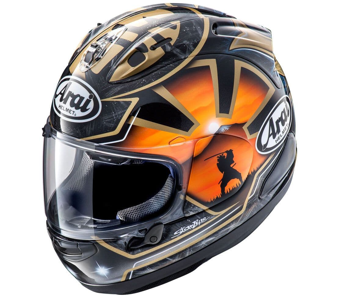 Arai Corsair-X | DANI SAMURAI-2 BLACK